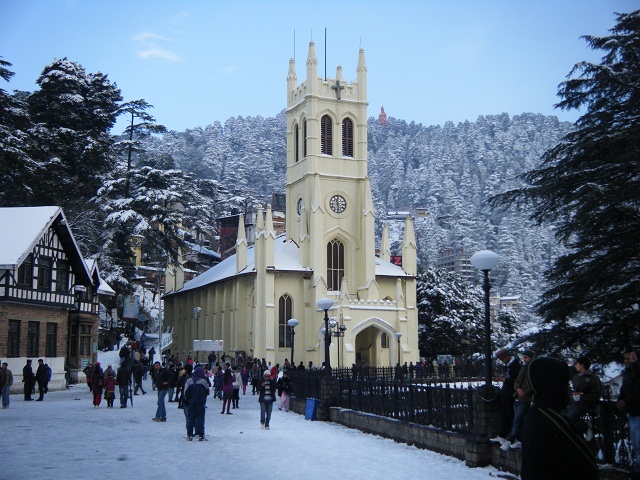 Shimla-honeymoon destinations in India